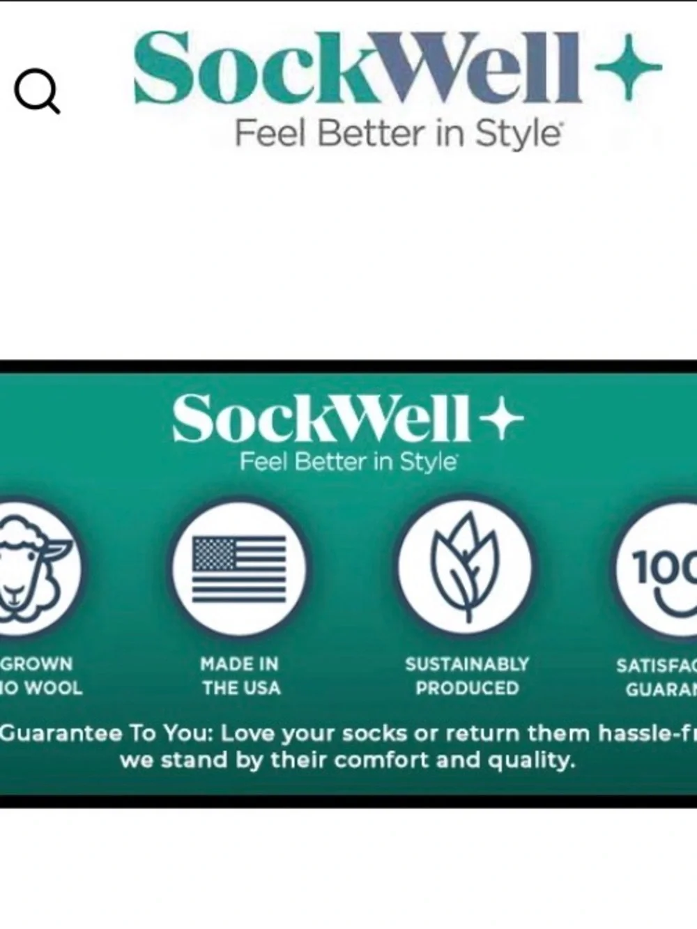 Sockwell Compression Socks Womens M/L (8-11) On the Spot Moderate Graduated Gray